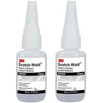 Kit com 2 Cola Adesivo Instantaneo SCOTCH-WELD PR100 20G Kit com 2 Cola Adesivo Instantaneo SCOTCH-WELD PR100 20G