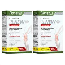 Kit com 2 - Colageno Tipo II Colagem Renew com 60 Cápsulas