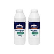 Kit com 2 Colas branca Cascola Cascorez Universal 500g Henkel