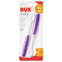 Kit com 2 Colheres de Silicone NUK