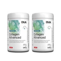 Kit com 2 Collagen Advanced Verisol 540g Sabores Dux Nutrition