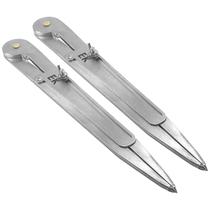 Kit com 2 Compassos de Inox 12” Alta Precisão para Marcação e Medição Kit com 2 Compassos de Inox 12” Alta Precisão para Marcação e Medição