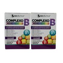 Kit com 2 complexo b 120 capsulas - BIOCEUTICA