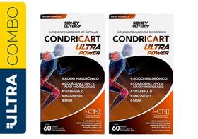 Kit com 2 Condricart Ultra Power 60 capsulas