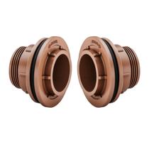 Kit Com 2 Conectores Soldáveis Para Caixa Dágua 20mm X 0,25