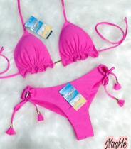 Kit Com 2 Conj. De Biquíni Cortininha + 1 Calc. De Biquíni Kit Com 2 Conj. De Biquíni Cortininha + 1 Calc. De Biquíni