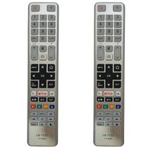 Kit com 2 Controle Remoto Tv Semp TCL Ct-8054