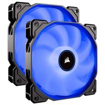 Kit com 2 Cooler FAN Corsair AF140 - 140mm, Azul - CO-9050090-WW