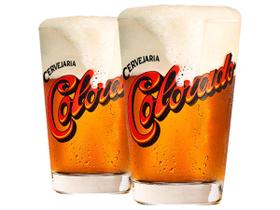Kit Com 2 Copos Para Cerveja e Chopp Colorado - 350ml - Ambev Oficial - Globimport