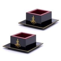 Kit Com 2 Copos Sake Massu Saque Ideograma Japonês 65Ml Kit Com 2 Copos Sake Massu Saque Ideograma Japonês 65Ml