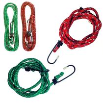 Kit com 2 Cordas Elástica Extensor De 92 A 122cm Corda para Bagageiro Carga Moto Bike Bicicleta Caçamba Kit com 2 Cordas Elástica Extensor De 92 A 122cm Corda para Bagageiro Carga Moto Bike Bicicleta Caçamba