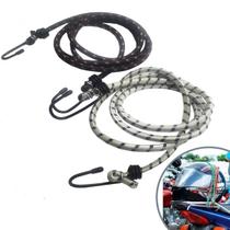 Kit com 2 Cordas Extensor Elástico De 150 A 260cm Corda Para Bagageiro Carga Caçamba Camping Multiuso Kit com 2 Cordas Extensor Elástico De 150 A 260cm Corda Para Bagageiro Carga Caçamba Camping Multiuso