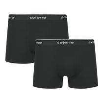 Kit Com 2 Cuecas Box Boxer De Algodão Tamanhos Plus Size X1 X2 X3 Kit Com 2 Cuecas Box Boxer De Algodão Tamanhos Plus Size X1 X2 X3