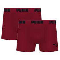 Kit Com 2 Cuecas Boxer Box Sem Costura Masculina Adulta Em Microfibra