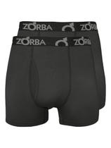 Kit com 2 Cuecas Boxer com Abertura Zorba 848