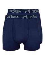 Kit com 2 Cuecas Boxer com Abertura Zorba 848