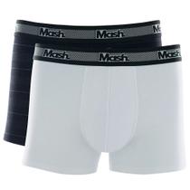 Kit Com 2 Cuecas Boxer Cotton Algodão Mash - Ref. 110.09