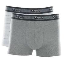 Kit Com 2 Cuecas Boxer Cotton Algodão Mash - Ref. 110.09 Kit Com 2 Cuecas Boxer Cotton Algodão Mash - Ref. 110.09