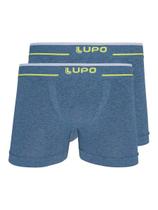 Kit com 2 Cuecas Boxer Lupo 17800-001 Plus Size Kit com 2 Cuecas Boxer Lupo 17800-001 Plus Size