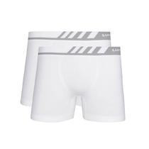 Kit com 2 Cuecas Boxer Lupo 671-002 Branco Kit com 2 Cuecas Boxer Lupo 671-002 Branco
