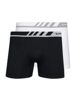 Kit com 2 Cuecas Boxer Lupo 671-002 Colorido