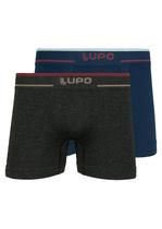 Kit com 2 Cuecas Boxer Lupo 733-004 Colorido