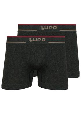 Kit com 2 Cuecas Boxer Lupo 733-004