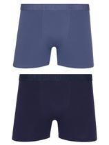 Kit com 2 cuecas boxer lupo 784-088