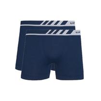 Kit com 2 Cuecas Boxer Marinho Lupo 671-002