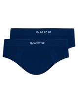 Kit com 2 Cuecas Slip Lupo 681-001