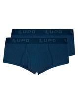 Kit com 2 Cuecas Slip Lupo com Abertura 546-002