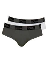 Kit com 2 Cuecas Slip Zorba 716 Colorido