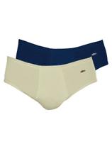 Kit com 2 Cuecas Slip Zorba com Abertura 172 Plus Size Colorido