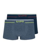 Kit com 2 Cuecas Sunga Lupo 526-001 Colorido