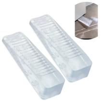 Kit com 2 Cunhas de Porta Transparentes Seguro e Discreto VitalMG Kit com 2 Cunhas de Porta Transparentes Seguro e Discreto VitalMG