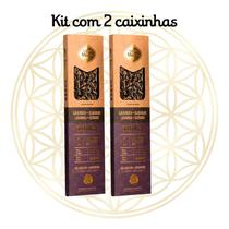 KIT Com 2 Cxs Incensos Sagrada Madre Linha Natural 2 Aromas KIT Com 2 Cxs Incensos Sagrada Madre Linha Natural 2 Aromas