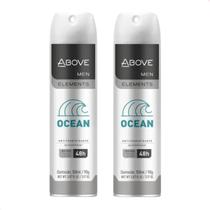 Kit com 2 - Desodorante Above Men Elements Ocean 150ml Kit com 2 - Desodorante Above Men Elements Ocean 150ml