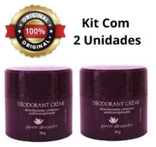 Kit Com 2 Desodorante em Creme Pierre Alexander - 50g Cada