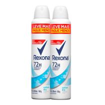 Kit com 2 Desodorante Rexona Aero Cotton Dry 250ml cada