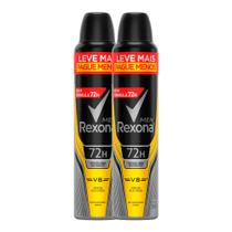 Kit com 2 Desodorante Rexona Aero Men V8 250ml cada