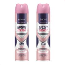 Kit com 2 - Desodorante Women Sport Energy Above 150ml 48h