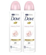 Kit com 2 Desodorantes Dove Beauty Finish 48h 150ml cada