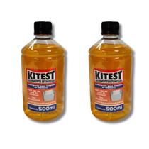 Kit Com 2 Detergentes para Limpeza Bico Ultrassom 500ml - Kitest