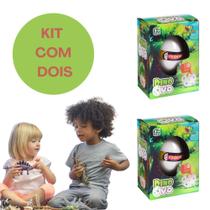 Kit com 2 Dino Ovo Surpresa Cresce Na Água Sortido - Art Brink Kit com 2 Dino Ovo Surpresa Cresce Na Água Sortido - Art Brink