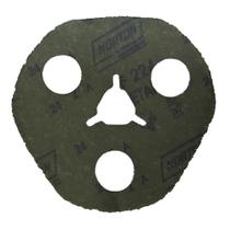 Kit com 2 discos de lixa para metal 4.1/2" grão 24 avos f 224 norton