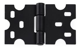 Kit Com 2 Dobradiças Rustica Mexicana Preto Kit Com 2 Dobradiças Rustica Mexicana Preto