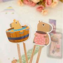 Kit com 2 eclips capivaras buendia pcl0058