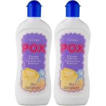Kit Com 2 Engomador De Roupas Goma Pox De 200Ml Kit Com 2 Engomador De Roupas Goma Pox De 200Ml