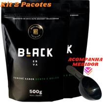 Kit Com 2 Erva Mate Tereré 500g Black Erva Chá de Qualidade Premium Erva Mate Gourmet Selecionada