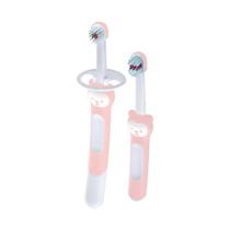 Kit com 2 Escovas de Dentes MAM Learn to Brush Rosa Kit com 2 Escovas de Dentes MAM Learn to Brush Rosa